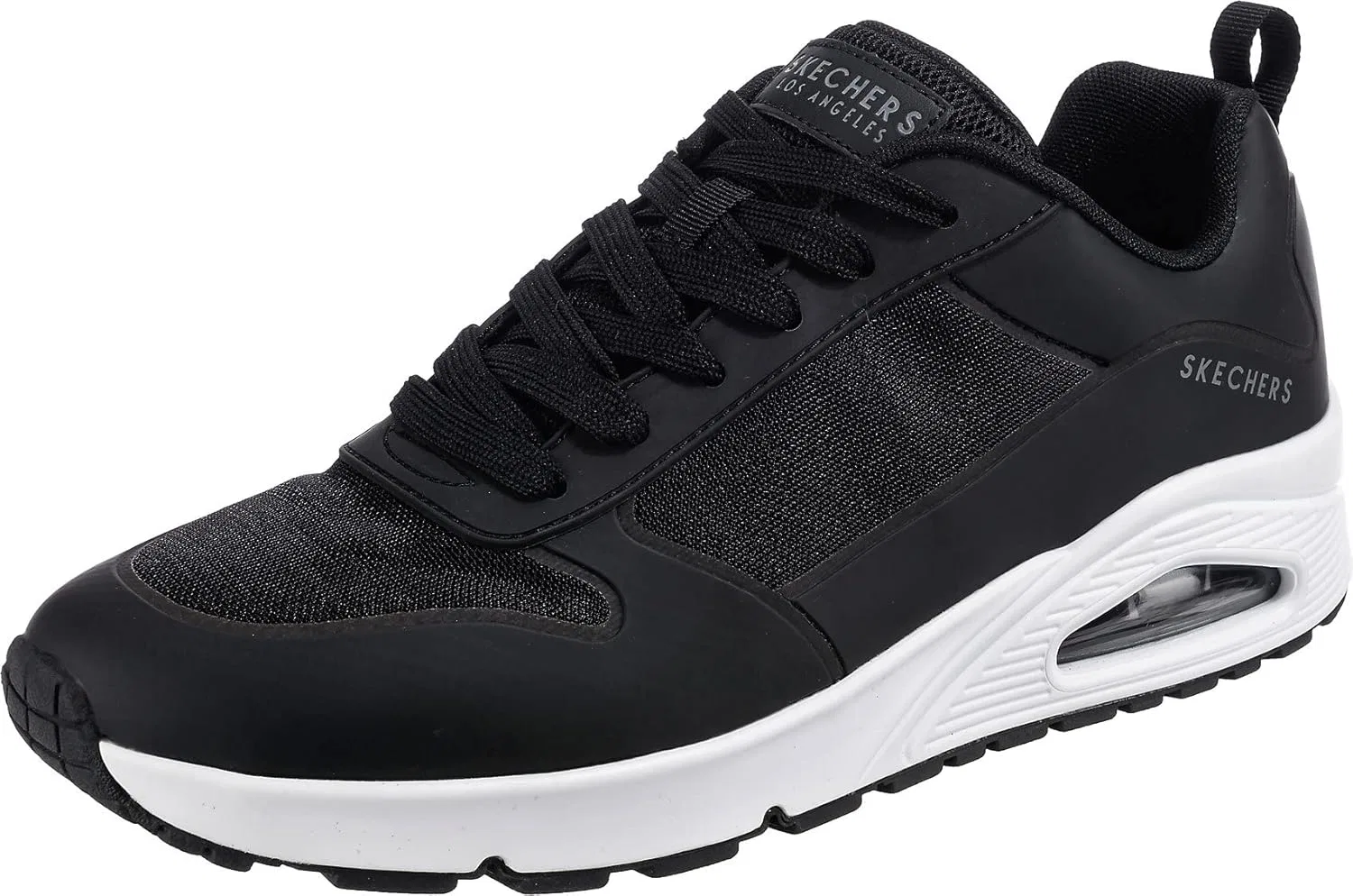 Мужские кроссовки Skechers UNO Sol, Black Tpu Hot Melt Mono Mesh Trim