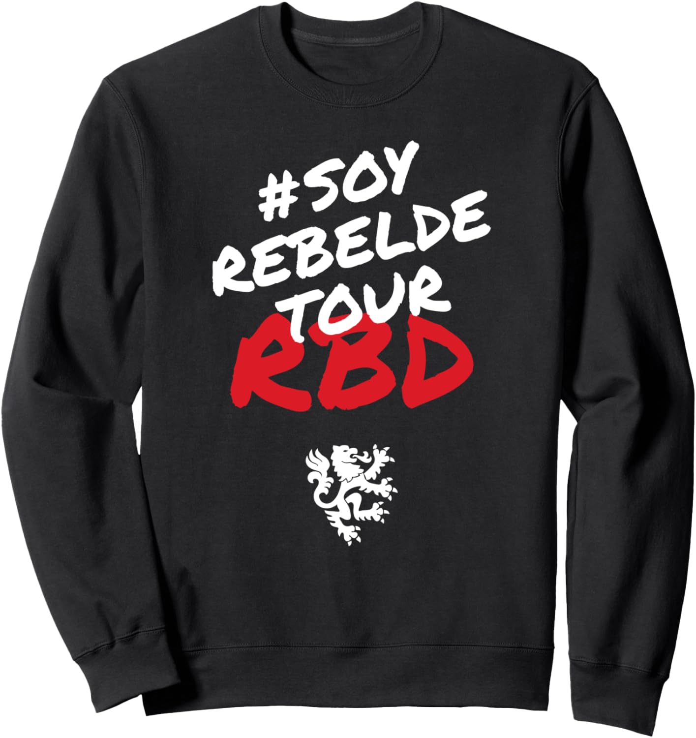 

Толстовка для концертов RBD Rebelde Tour 2023 Rebelde, черная Rebelde Rbd