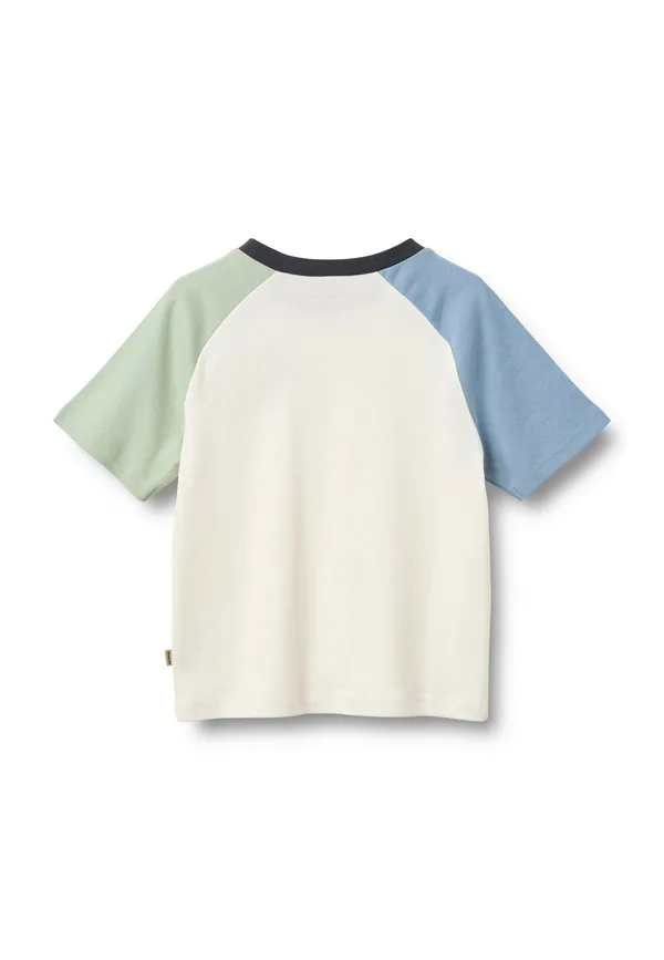 Футболка с принтом topper Wheat, Ivory Blue Green — фото 2