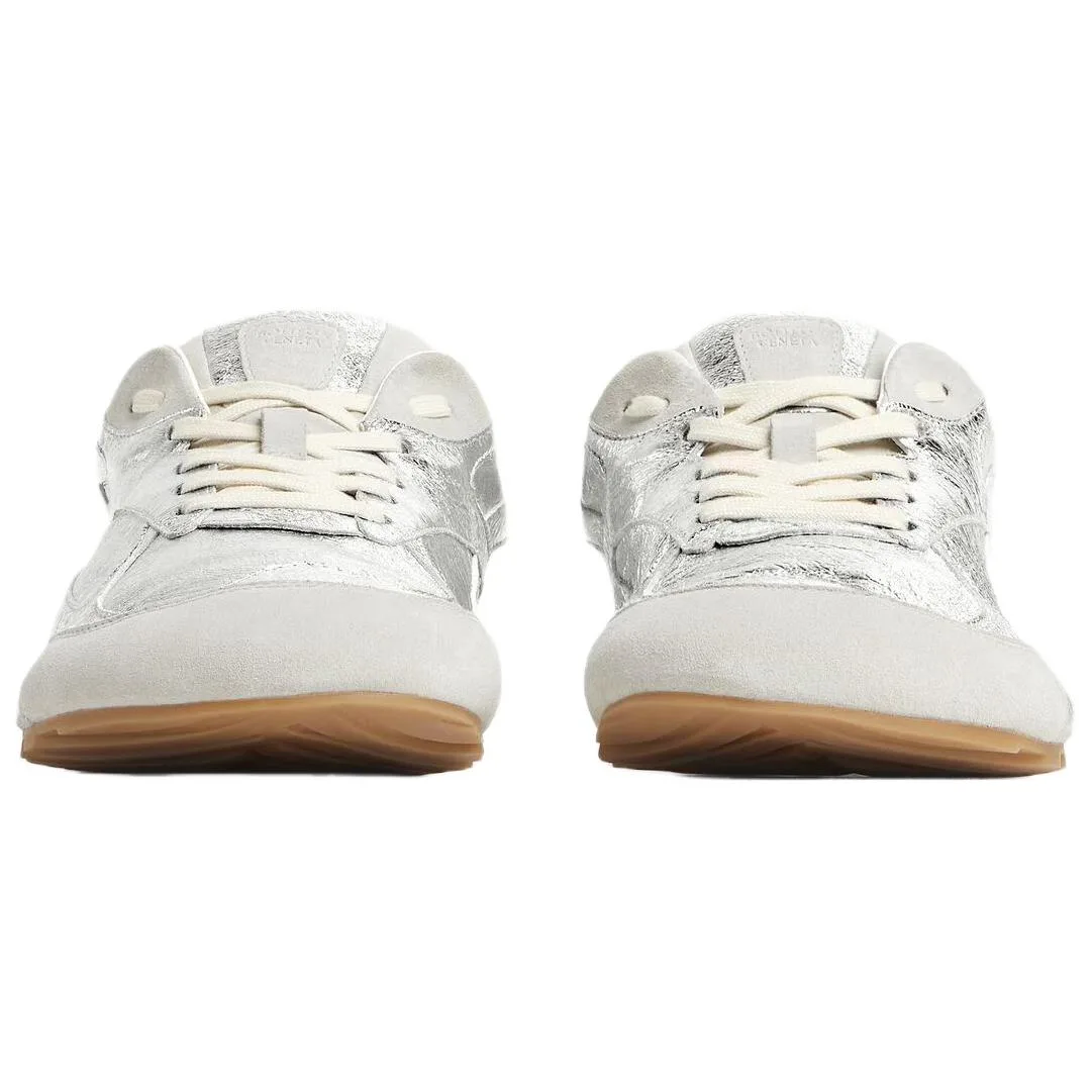 Bottega Veneta Кроссовки Orbit Flash Low top Casual мужские серебристые — фото 4