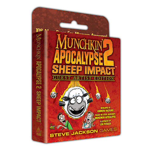 

Настольная игра Munchkin Apocalypse 2: Guest Artist Steve Jackson Games