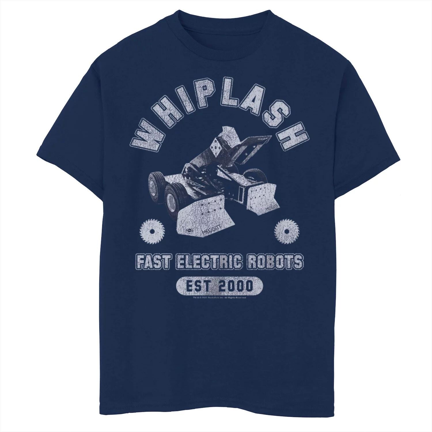 

Футболка Battlebots Whiplash Fast Electric Robots для мальчиков 8–20 лет, оценка 2000 г. Licensed Character