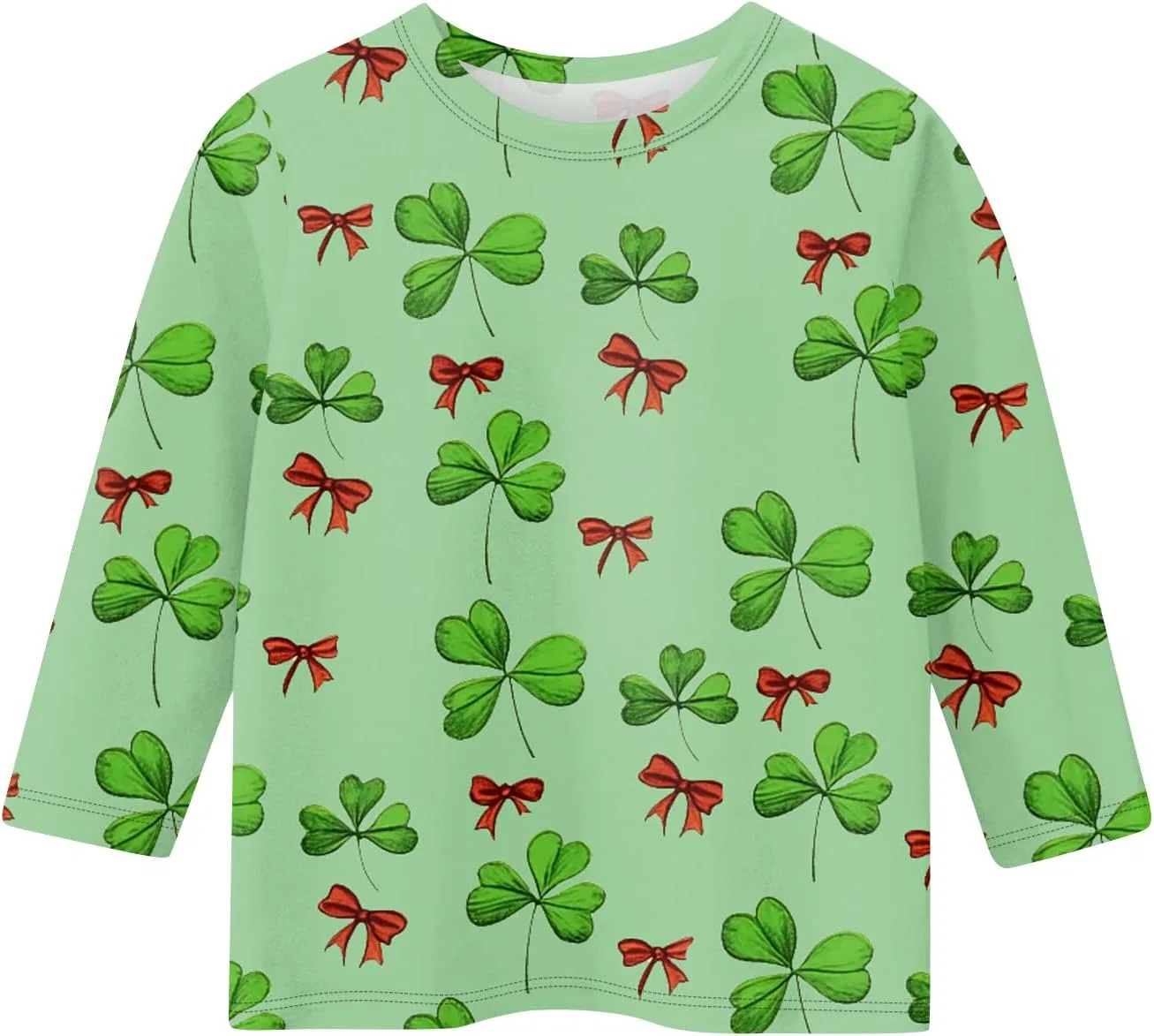 Футболка с принтом St. Patrick's Day, Casual, Generic, 2-green — фото 2