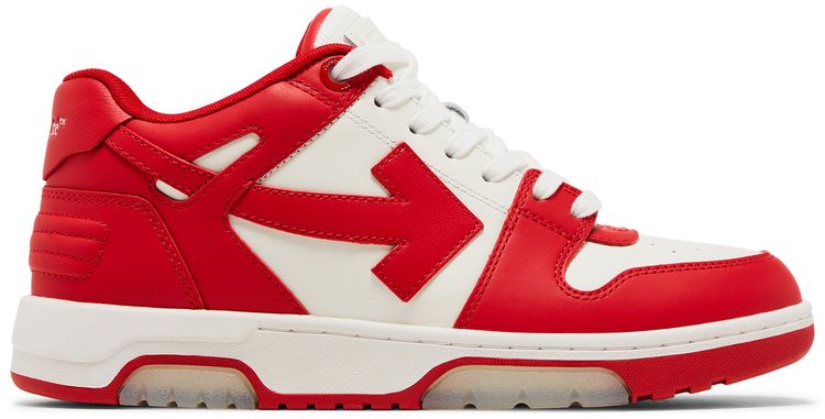 

Кроссовки Off-White Out of Office 'Red White' 2024, красный