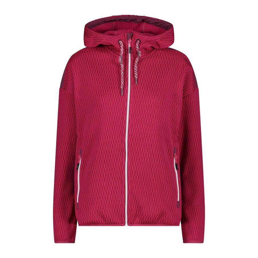 

Женская флисовая куртка CMP с капюшоном и фиксированным креплением 32H2116