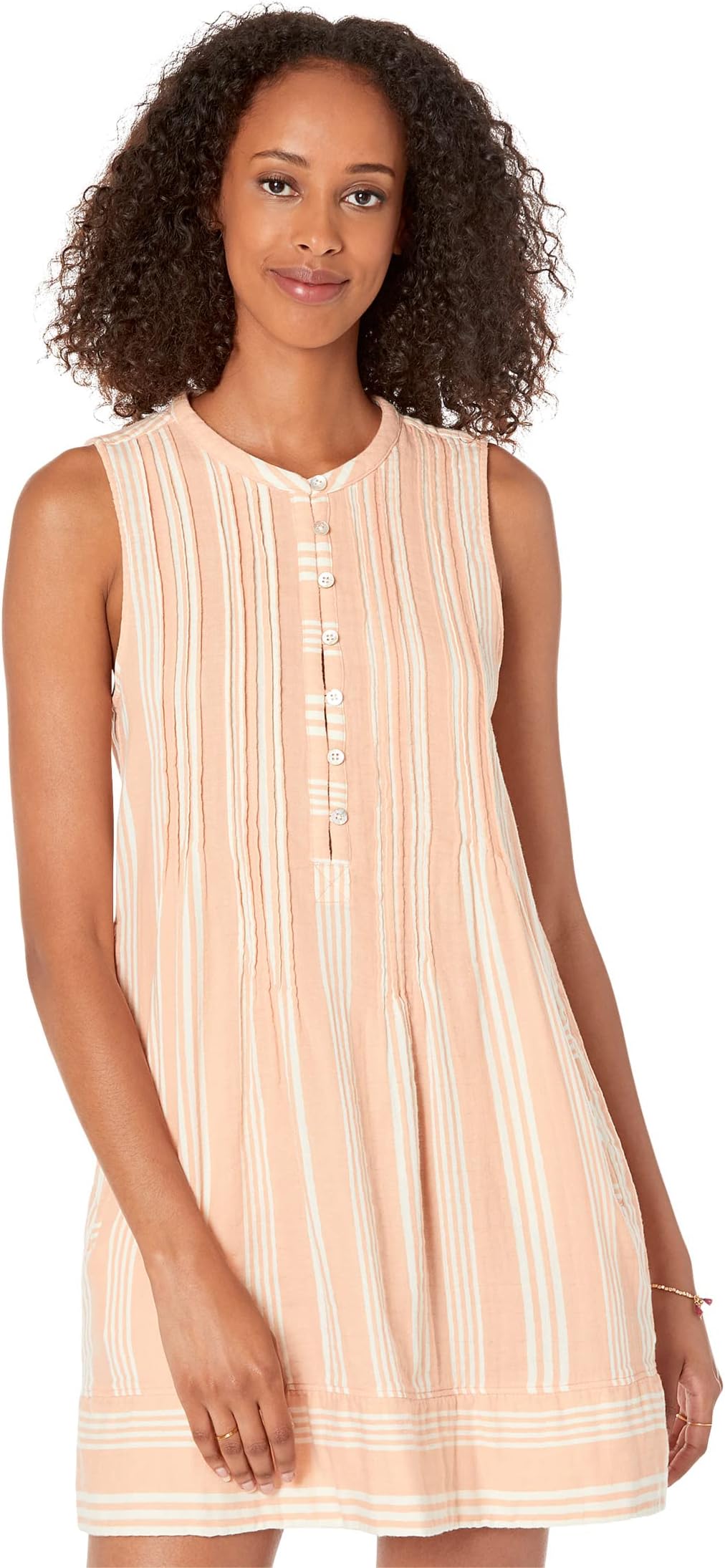 

Платье Faherty Isha Dress, цвет Sepia Neutral Stripe