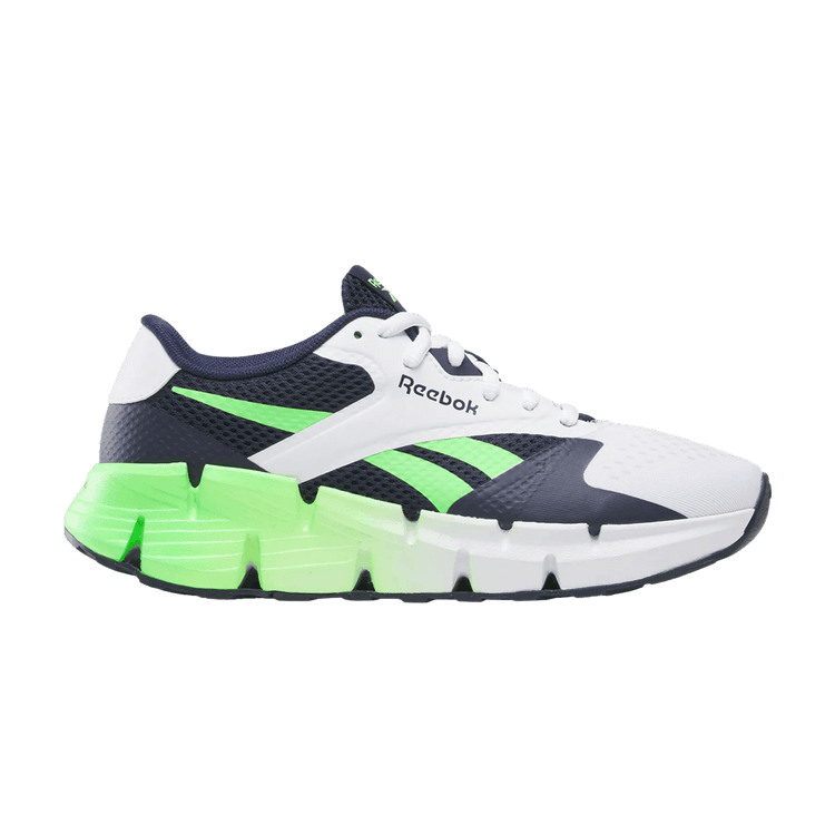 

Кроссовки Reebok Zig Dynamica 5 Big Kid 'Vector Navy Solar Lime', белый
