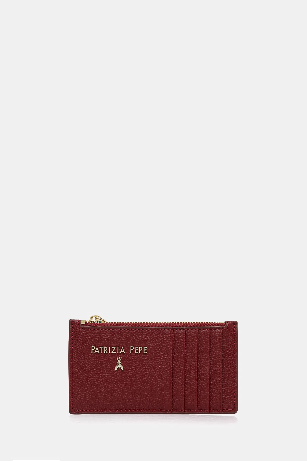 

Кожаный кошелек Patrizia Pepe, красный
