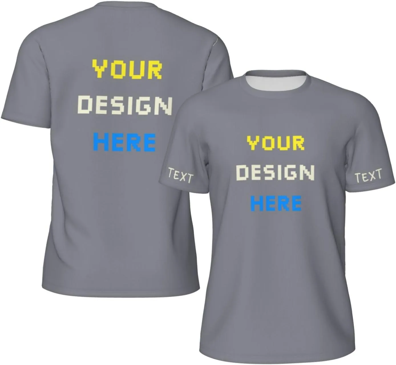 

Футболка Custom с логотипом спереди и сзади