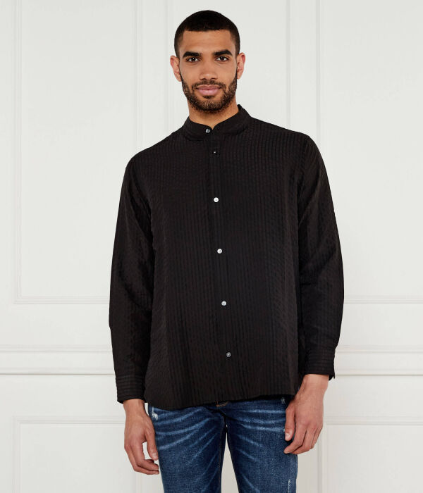 

Рубашка Comfort fit Emporio Armani, черный