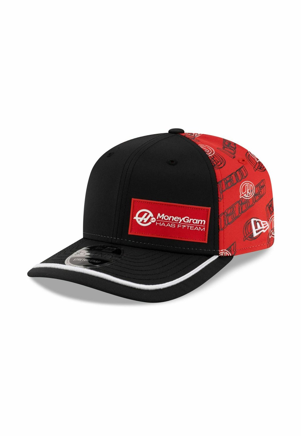 

Бейсболка 9SEVENTY STRETCH F1 HAAS JAPAN New Era, черный