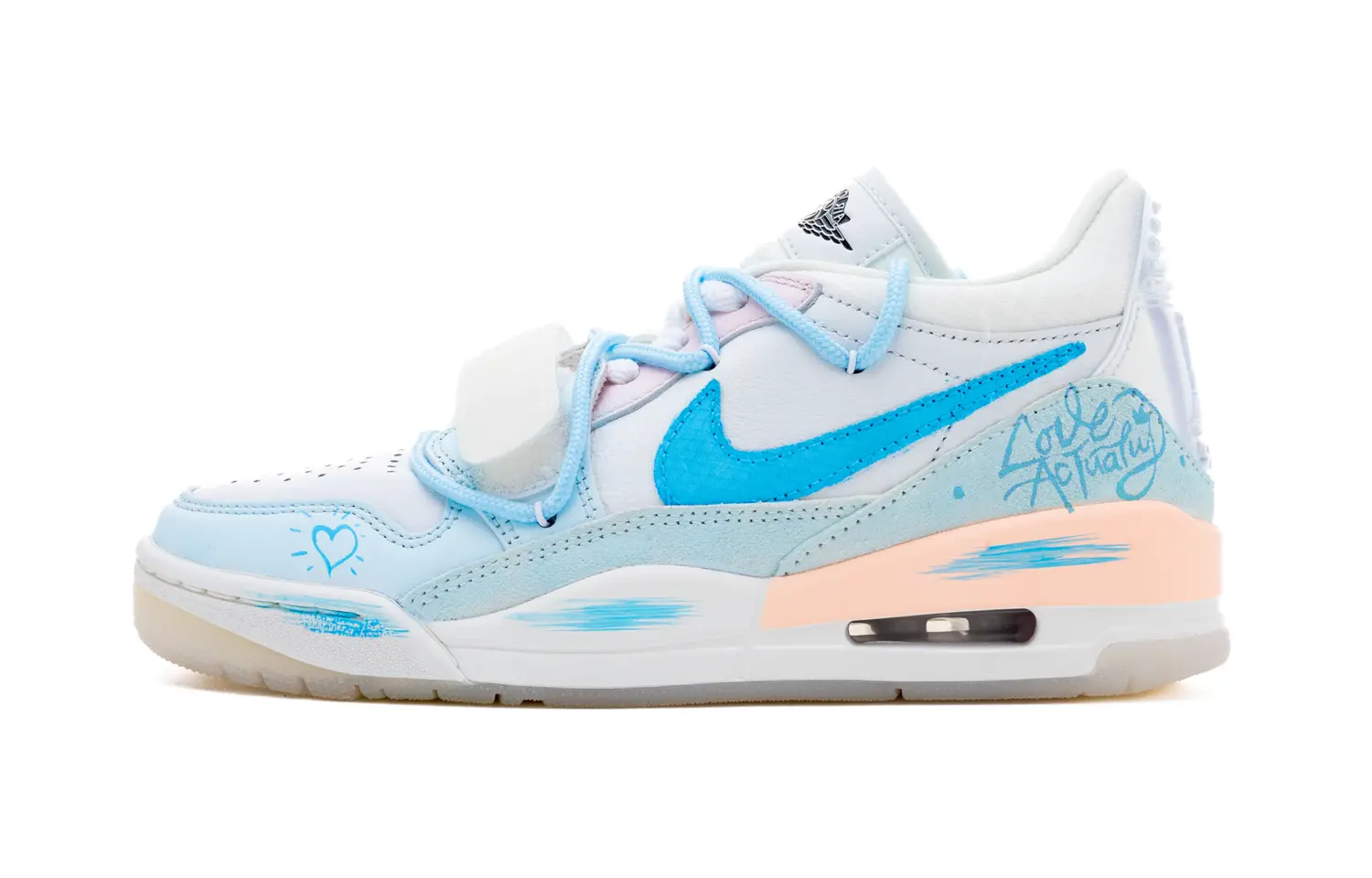 

Jordan Легаси 312 Аврора мгновенные тени противоскользящие износостойкие низкие винтажные баскетбольные кроссовки унисекс белый - белый, цвет White