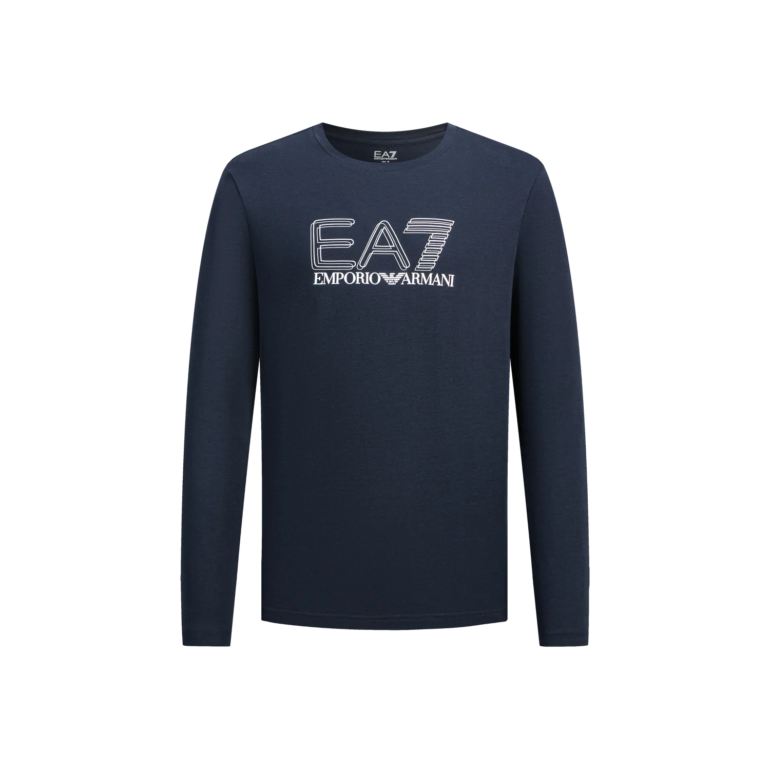 Футболка с длинным рукавом Men's EMPORIO ARMANI, темно-синий