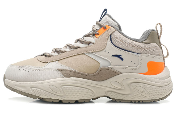 

Anta Life Collection Водонепроницаемые и утепленные низкие повседневные кроссовки мужские цвет выдержанного дерева, сырое дерево/мел/сухая древесина