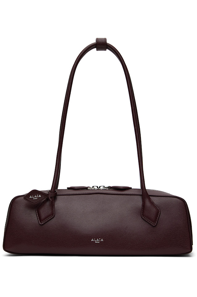 

Alaïa Сумка среднего размера "le teckel" бордового цвета