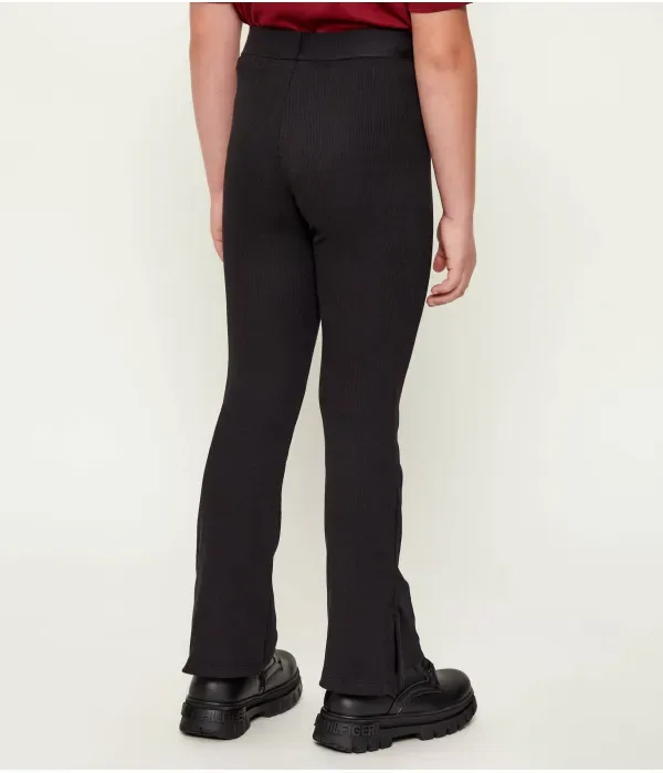 Леггинсы flare fit Calvin Klein Jeans, черный — фото 3