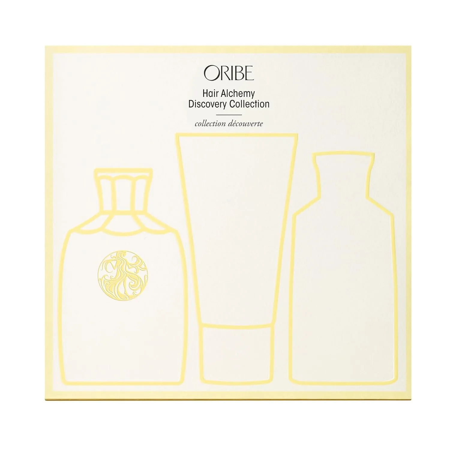 Набор Oribe Hair Alchemy Discovery | Дорожный набор с шампунем, кондиционером и укрепляющей сывороткой для слабых и ломких волос — фото 2