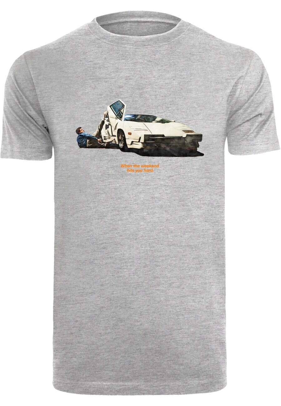 

Футболка Mister Tee WEEKEND WOLF, пятнистый серый