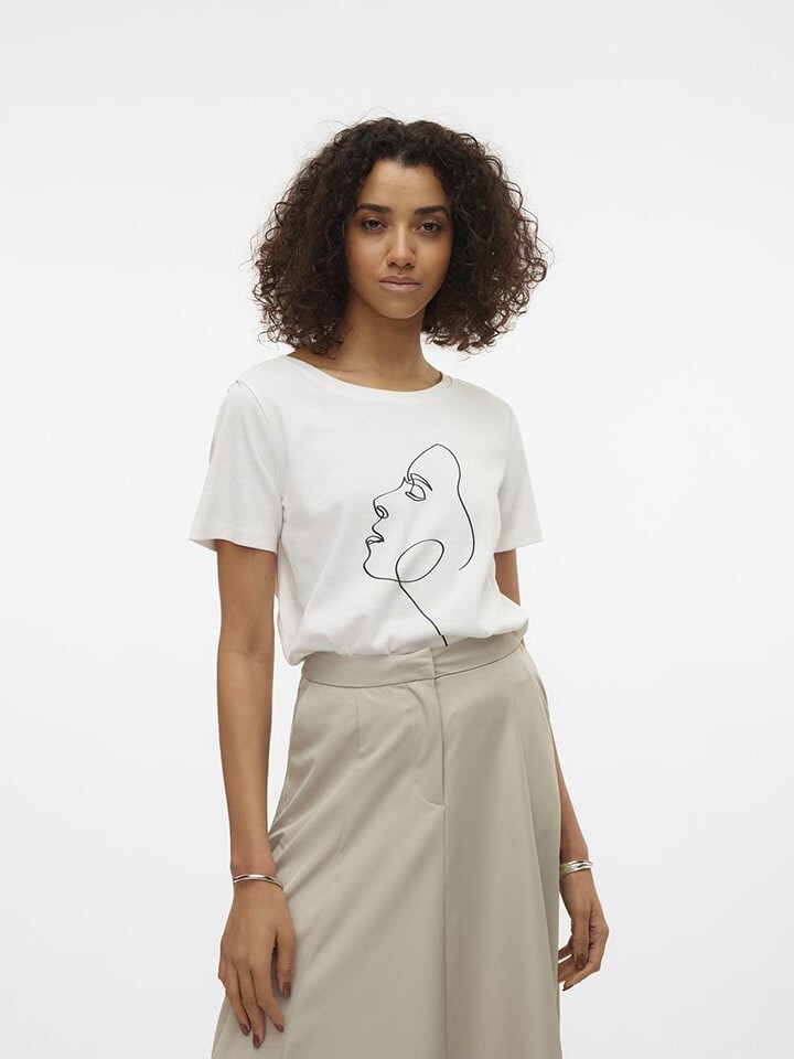 

Футболка Vero Moda, белый