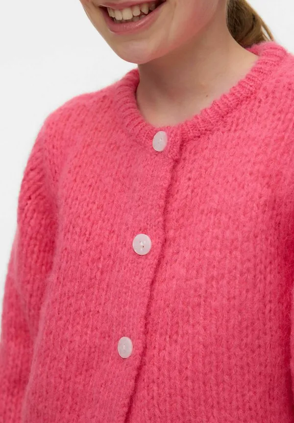 Кардиган strickjacke vmwilo strickjacke Vero Moda Girl, Hot Pink — фото 4