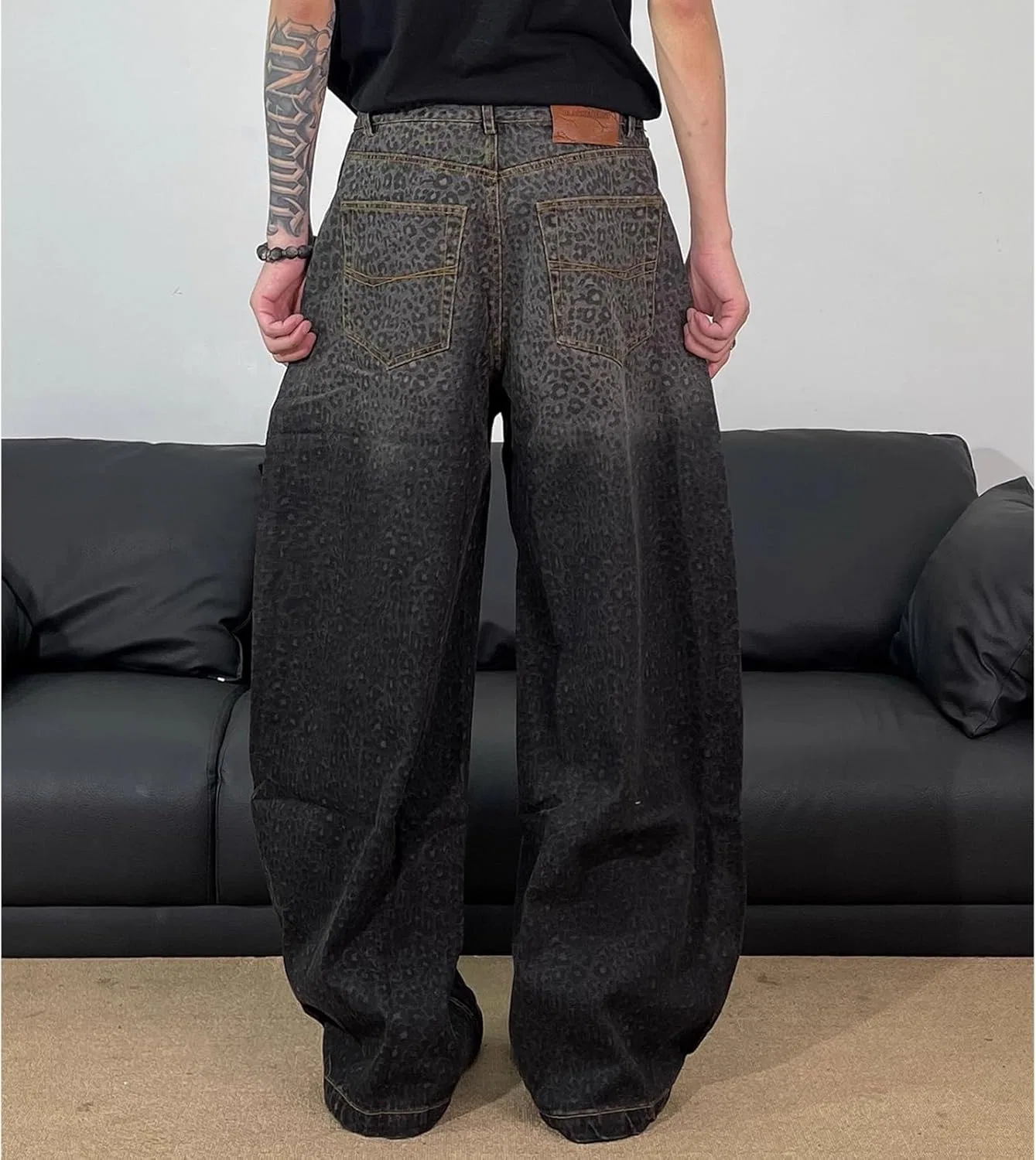 Джинсы Barrel Jeans, синие — фото 4