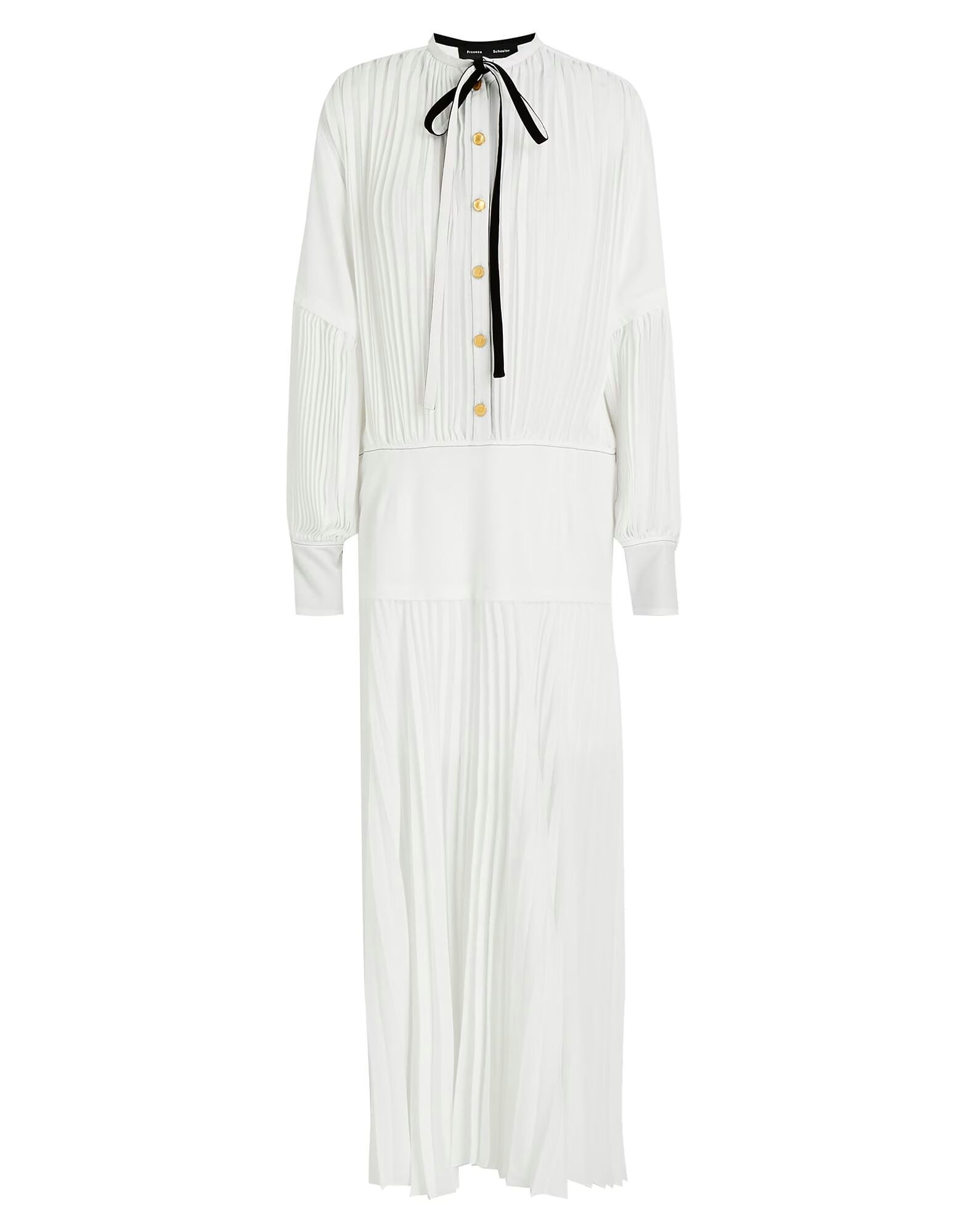 

Платье миди Proenza Schouler, белый