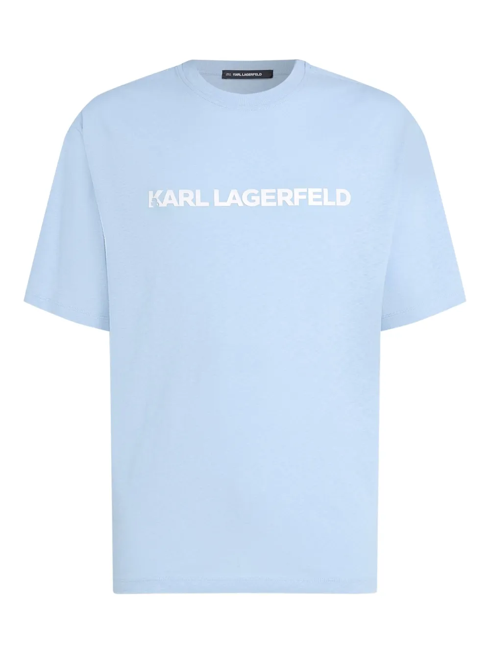 

Футболка с логотипом KARL LAGERFELD, синий