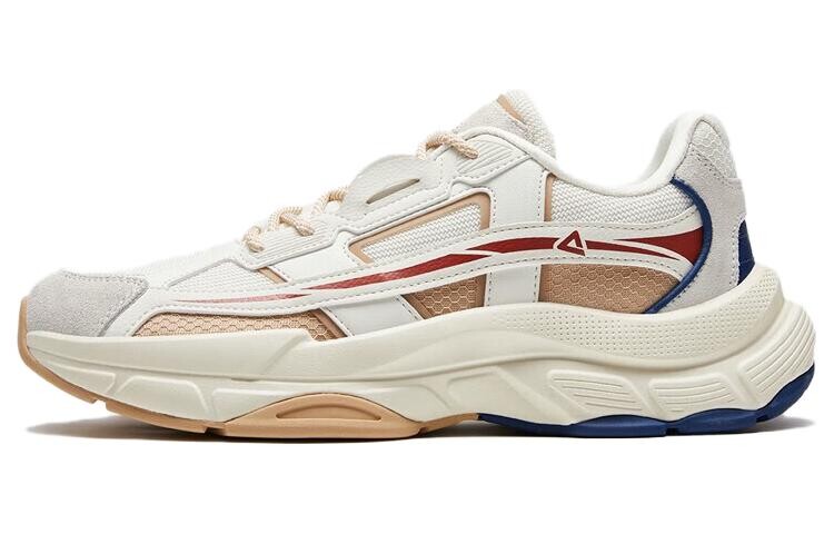 

Кроссовки PEAK Casual Shoes Men Low-Top White Brown/Blue Red