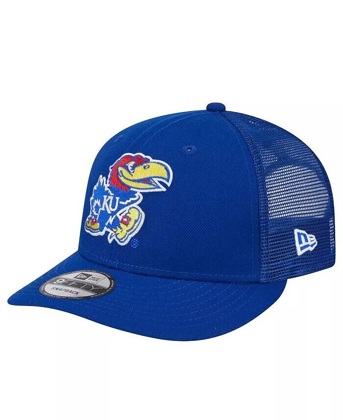

Мужская бейсболка-кепка Royal Kansas Jayhawks Trucker 9FIFTY Snapback New Era