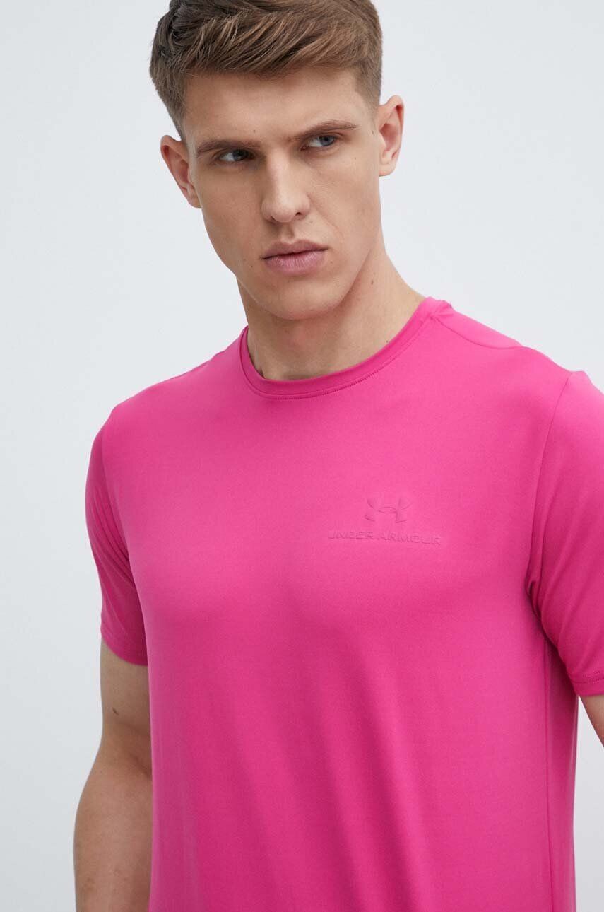 

Тренировочная футболка Under Armour Rush Energy, розовый