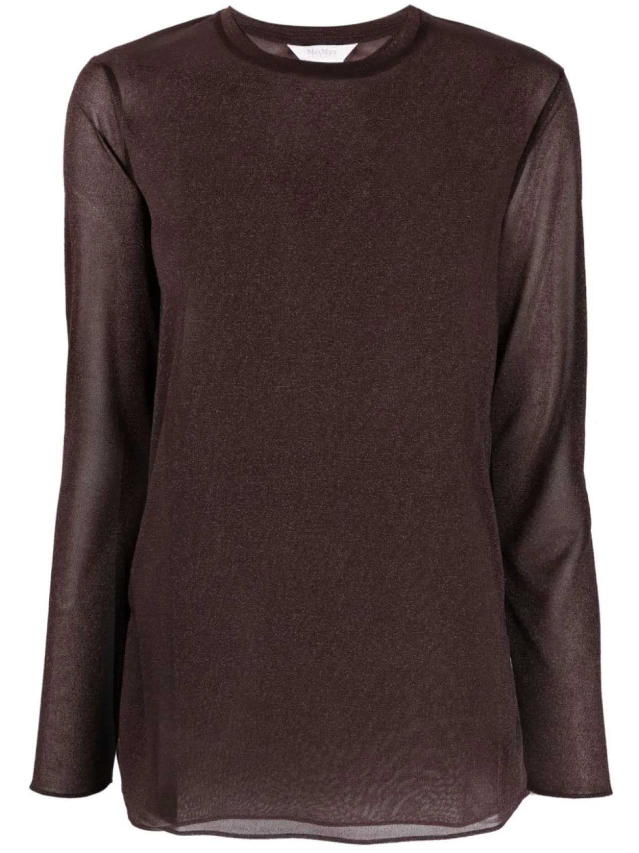 

Полупрозрачная блузка Etra Max Mara Leisure, красный