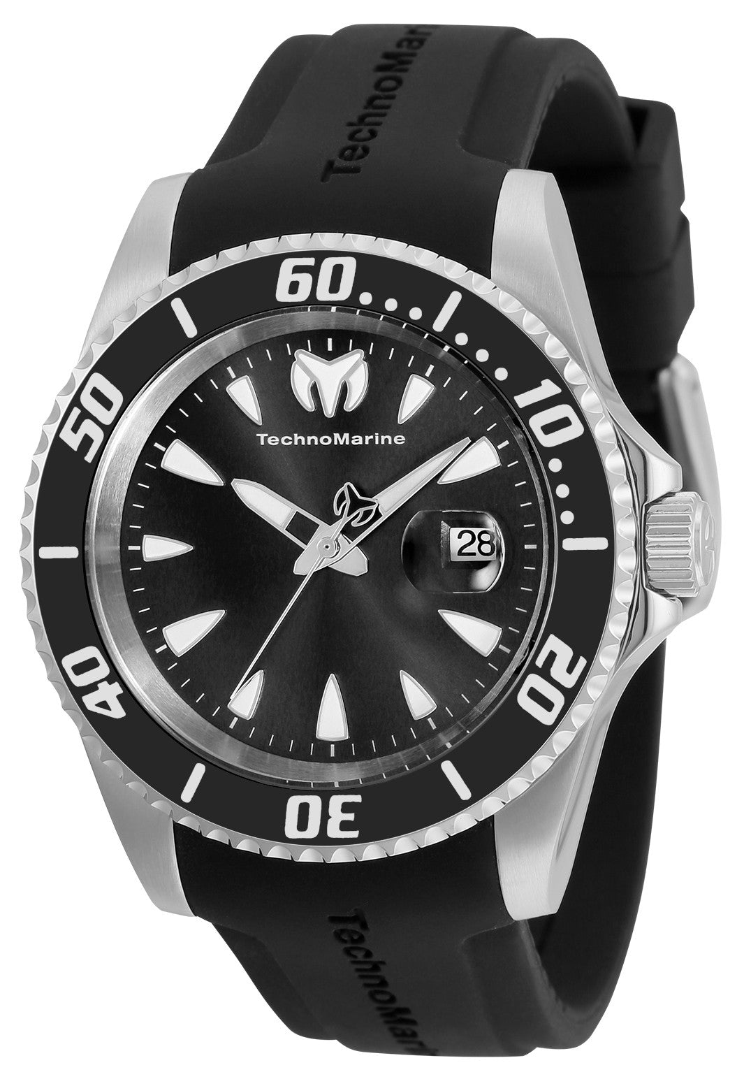 

Мужские кварцевые часы TechnoMarine Manta 42 мм, черный