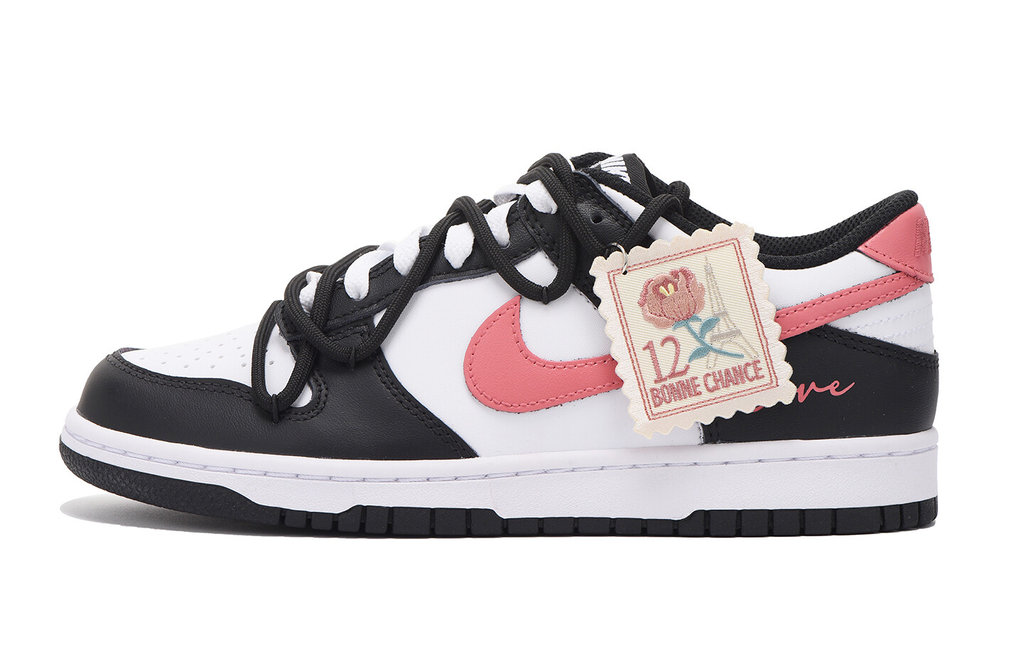 

Кроссовки для скейтбординга Dunk женские с низким верхом розовые/черные Nike, Черный, Кроссовки для скейтбординга Dunk женские с низким верхом розовые/черные Nike