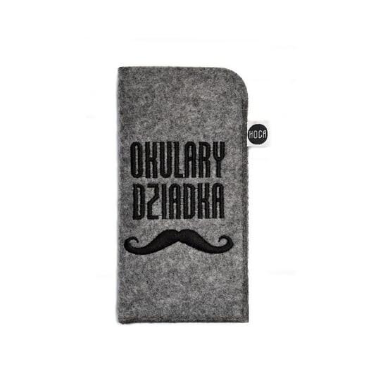 

Футляр для очков, дедушкины усы HOCA, серый