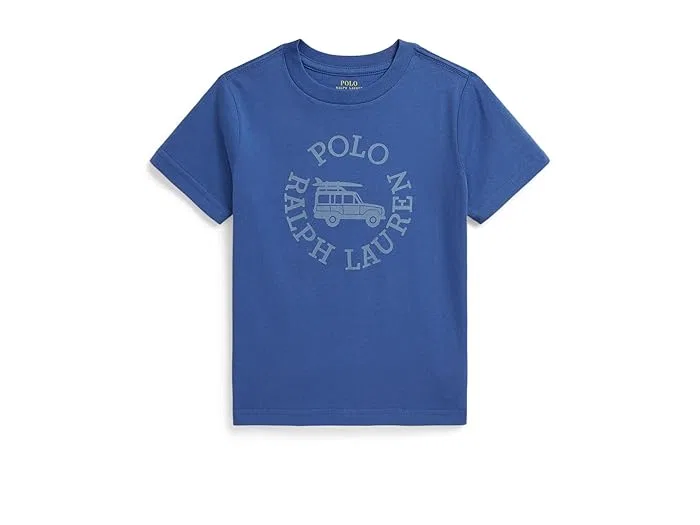 Футболка с логотипом хлопок Polo Ralph Lauren Kids, T-Bird Yellow