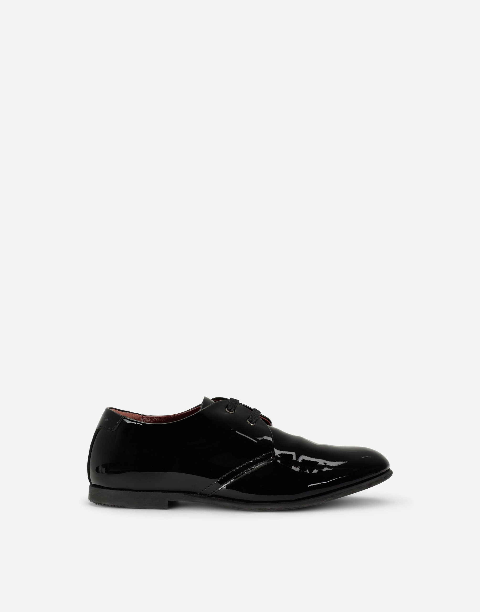 

Дерби из лакированной кожи Dolce & Gabbana, черный