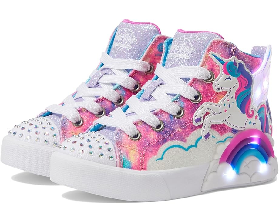 

Кроссовки SKECHERS KIDS Twinkle Magic, цвет Hot Pink/Multi