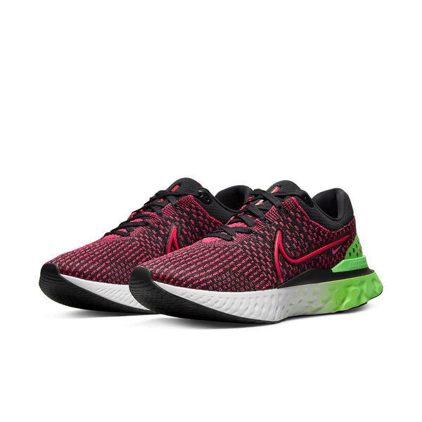 Кроссовки react infinity run flyknit 3 Nike, черный — фото 3