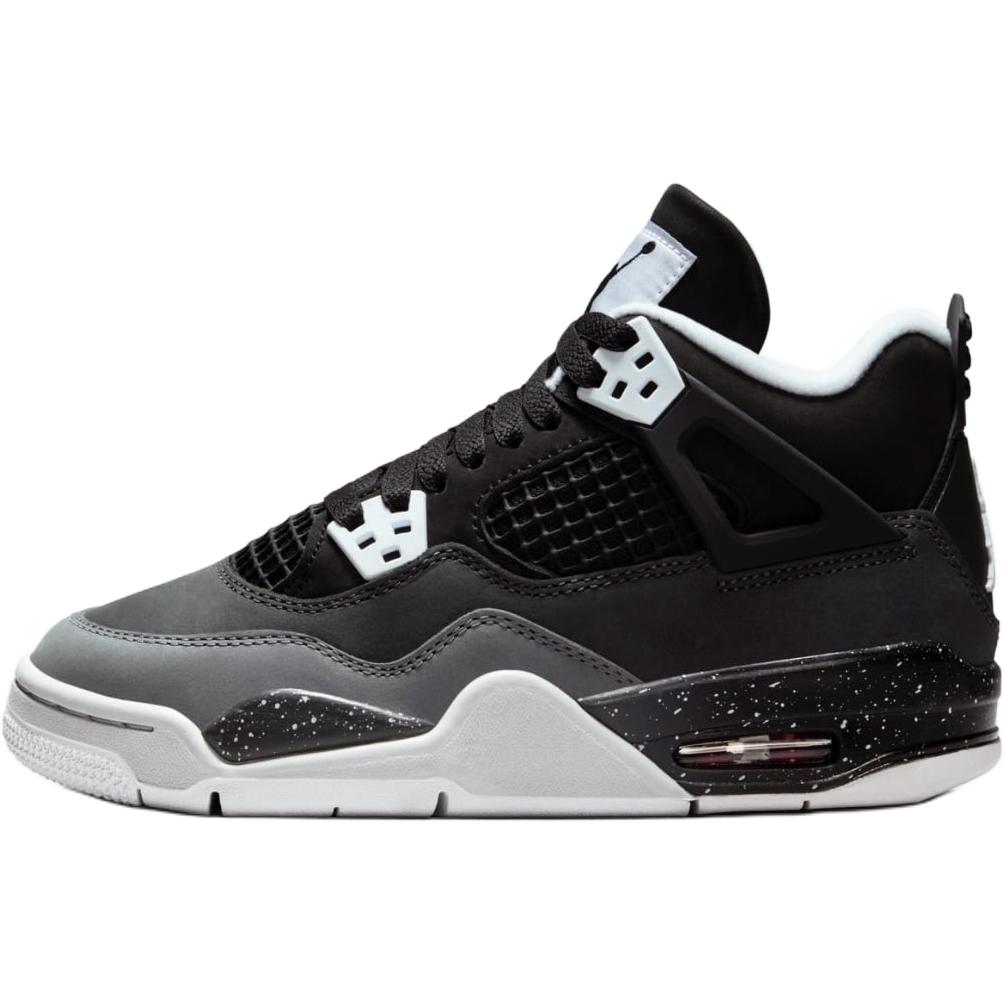 

Jordan Детские баскетбольные кроссовки Air 4 Slip Anti Kick High Top, черные