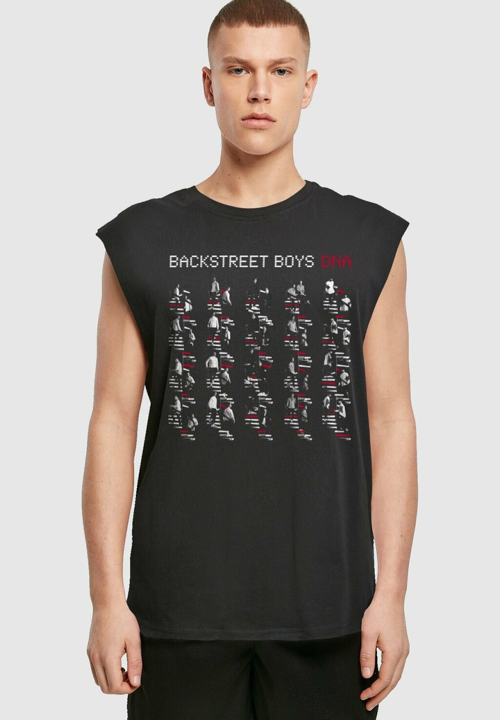 

Футболка с принтом BACKSTREET DNA ALBUM Merchcode, черный