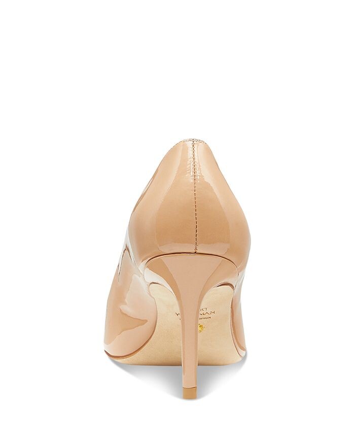 Женские туфли-лодочки Stuart 75 с острым носком на высоком каблуке Stuart Weitzman — фото 3