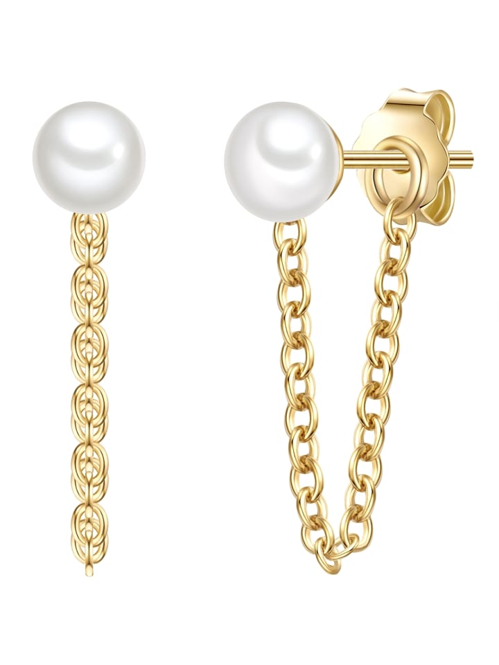 

Glanzstücke München Серьги из стерлингового серебра с отделкой из желтого золота