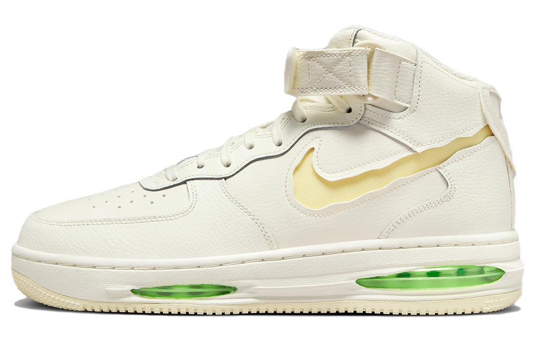 

Кроссовки Air Force 1 Mid Evo 'Sail' Nike, бежево-зеленый