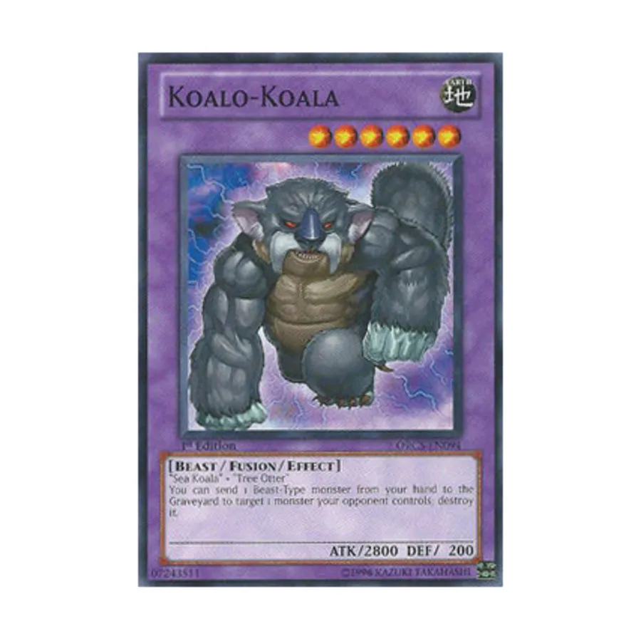

CCG Коало-Коала (Обычный), Yu-Gi-Oh - Order of Chaos - Singles