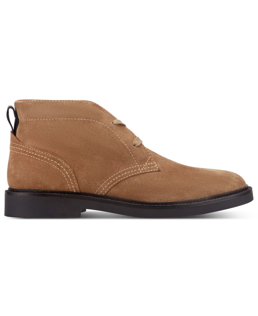Мужские ботинки-чукка Wilhem на шнуровке Kenneth Cole New York, Light Brown Suede — фото 2