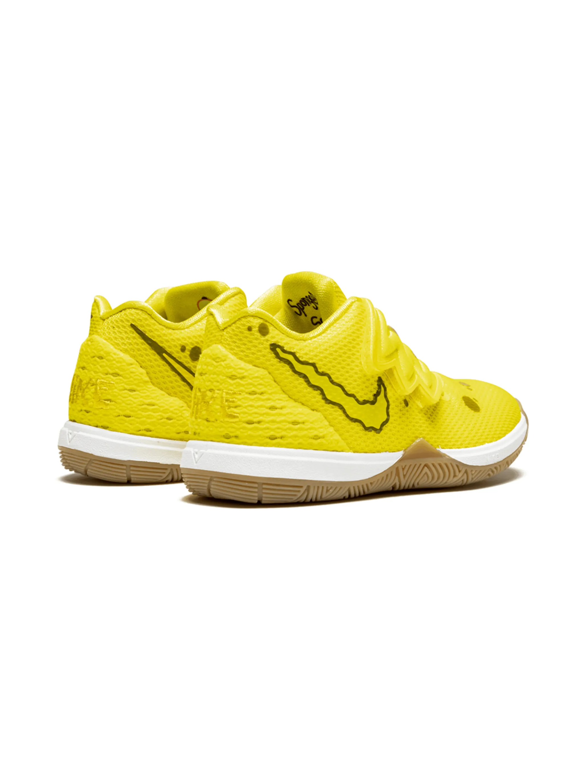 Кроссовки Kyrie 5 SBSP BT Nike Kids, желтый — фото 3