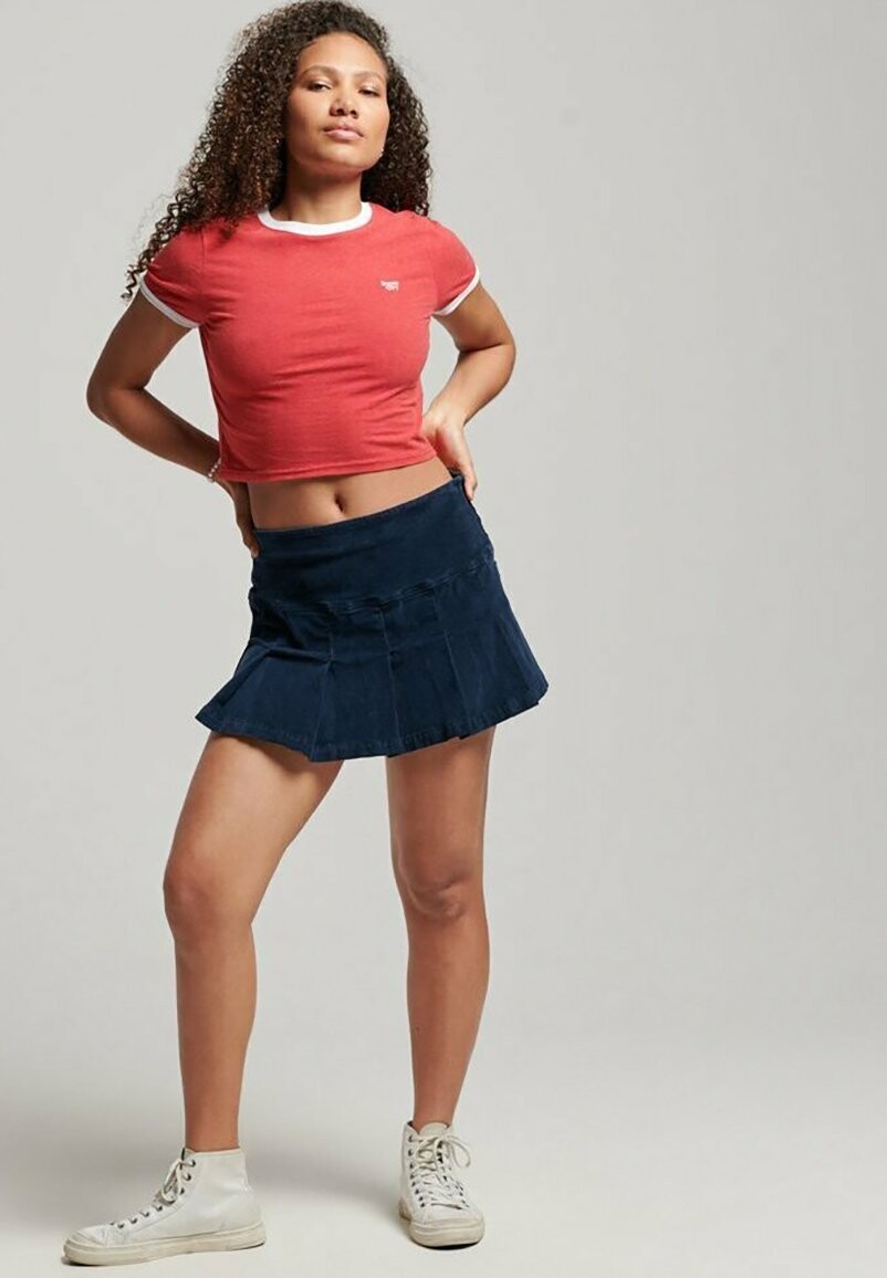 

Базовая футболка Superdry, Коричневый, Базовая футболка Superdry