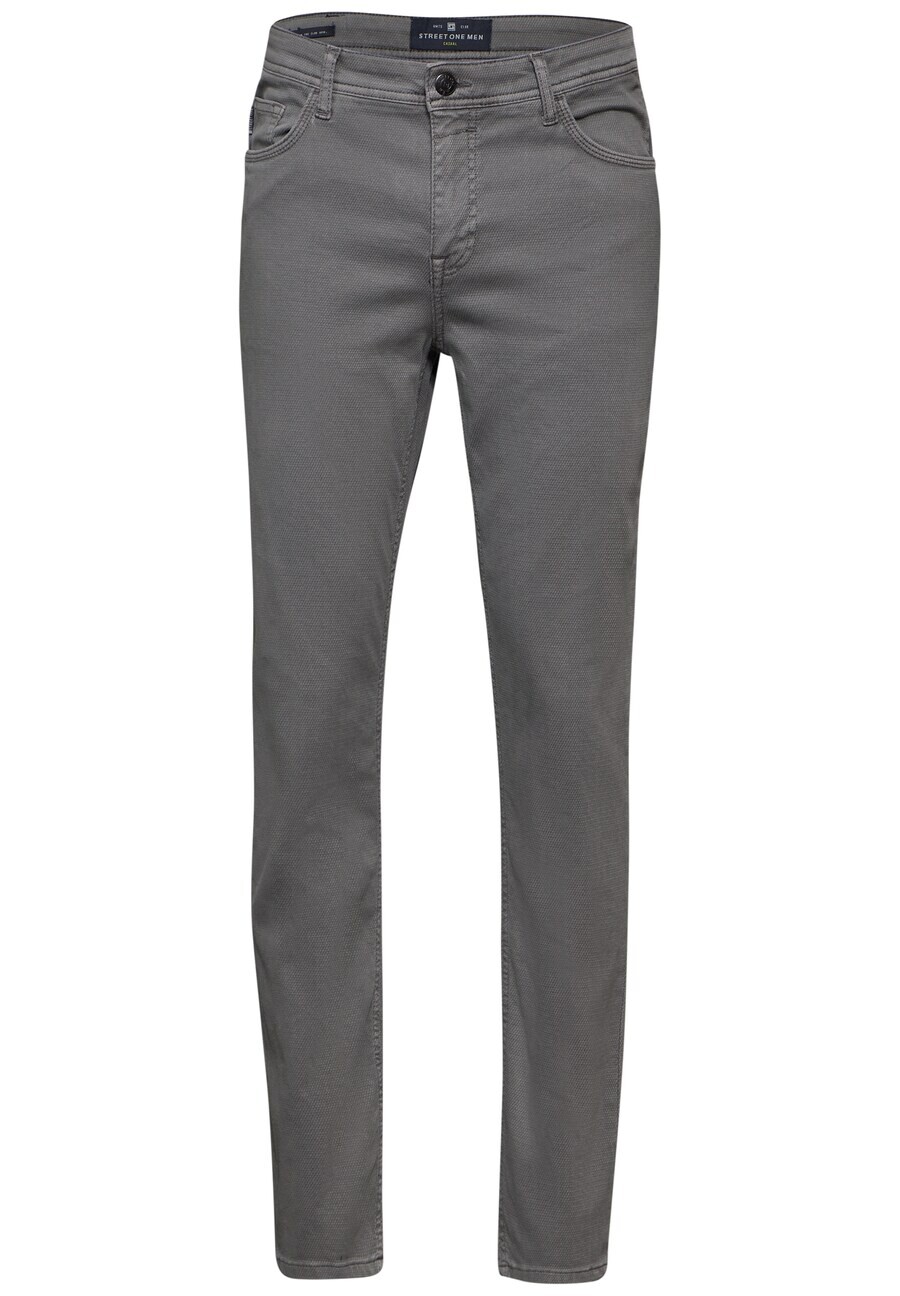 

Тканевые брюки Street One MEN Slim fit Pants, серый