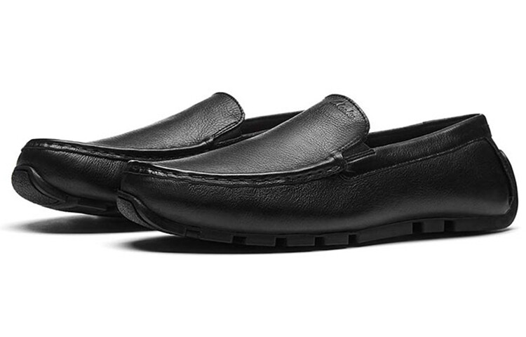 Мужские туфли Clarks Men's Casual Shoes Men Low-Top Black — фото 3