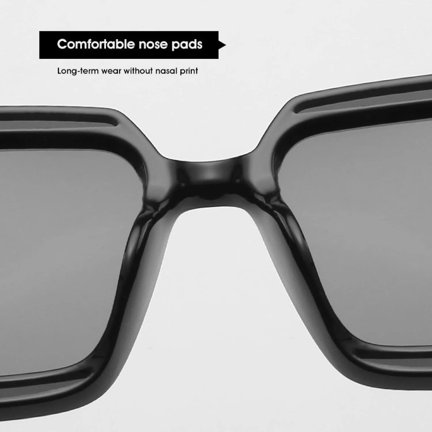 

Солнцезащитные очки в крупной оправе для женщин и мужчин, винтажные, для активного отдыха, спорта, вождения, защита от УФ-излучения UV400 TKKTLLT, Red Gray